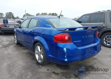 2014 Dodge Avenger Se from USA, damaged, VIN 1C3CDZAB3EN228675